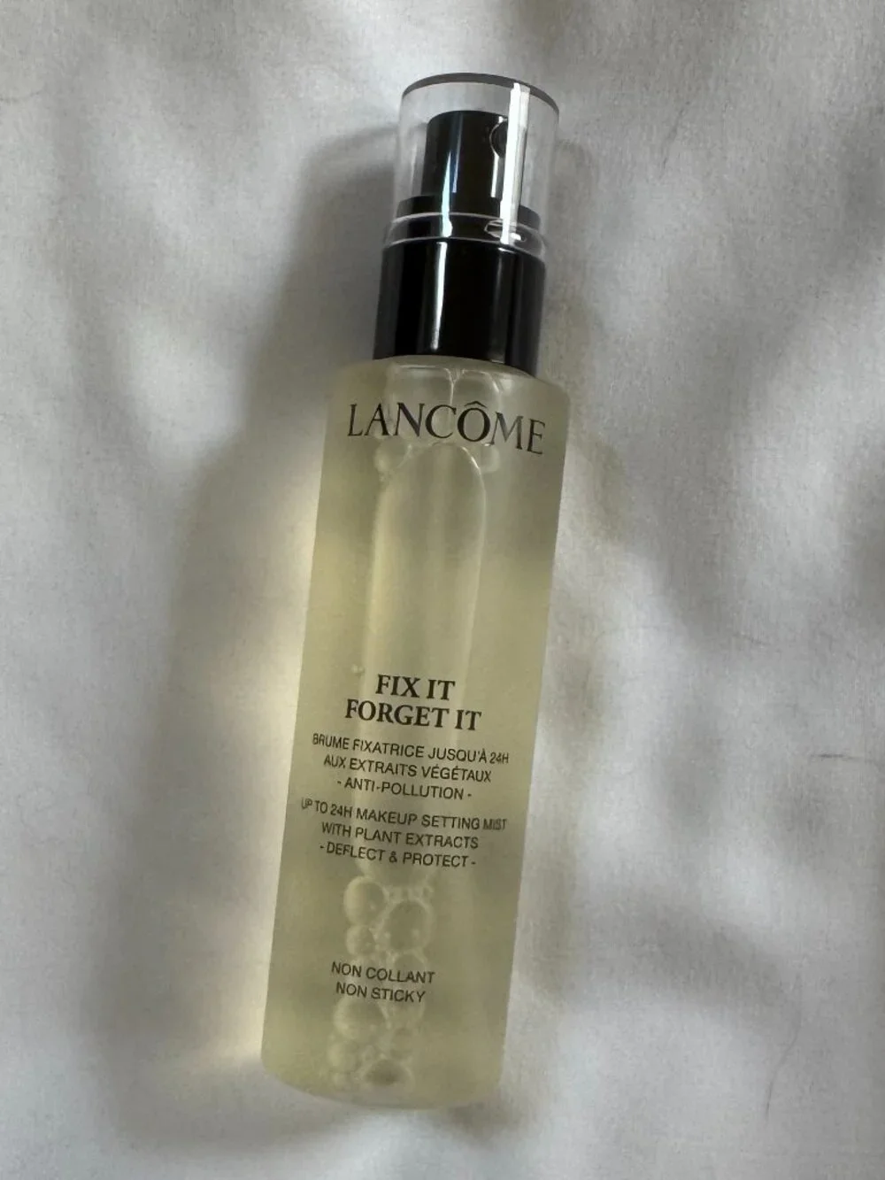 Lancome Fix It Forget It Makeup Setting Spray, Full size, 3.5 oz.